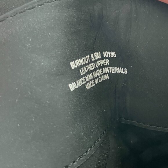 NEW Naked Feet Burnout Black Boots, Size 8.5 - Picture 11 of 12